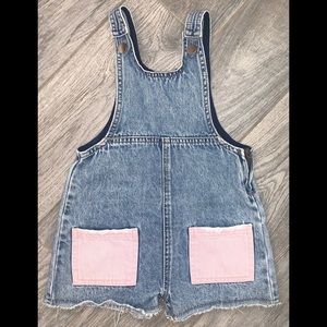 Zara Girls Denim Capsule Overalls